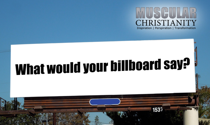Muscular Christianity Billboard