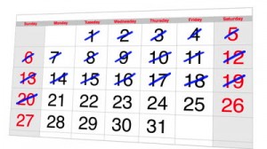 stock-footage-stop-motion-animation-showing-passage-of-time-through-a-calendar-month-track-down-across-and-tilt